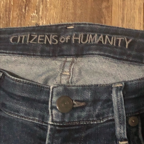 Citizens of Humanity Arielle Jeans Women's 29 Skinny Dark Wash Mid Rise Stretchy - Picture 2 of 7